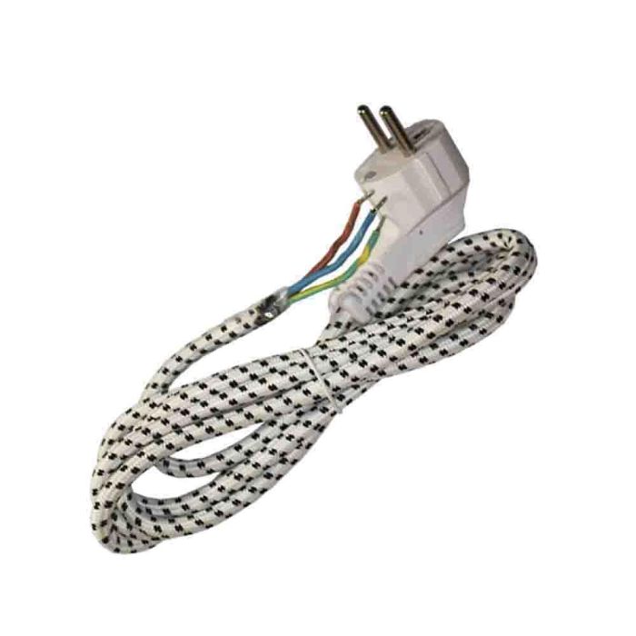 Recambio cable de plancha 3x ø0,75mm 1,8m edm