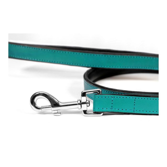 Gloria Correa Piel Auténtica Acolchada para Perro 100 cm x 18 mm, Suave, Mosquetón Robusto Retráctil, 3 Capas, Cosido Reforzado 5 Gloria Correa Piel Auténtica Acolchada para Perro 100 cm x 18 mm, Suave, Mosquetón Robusto Retráctil, 3 Capas, Cosido Reforzado 5