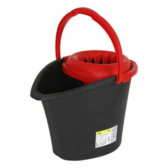 Cubo de Fregar Dem Eco Escurridor 39 x 30 x 32 cm (12 Unidades) (14 L) 1