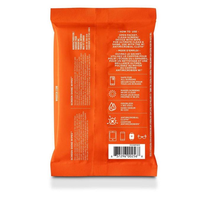 Whoosh! Screen Shine Wipes, 20-Flow Pack 1 Whoosh! Screen Shine Wipes, 20-Flow Pack 1