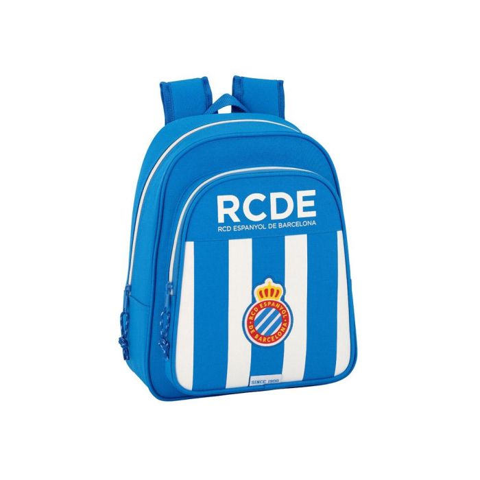 Cartera Escolar Safta R.C.D. Español Mochila Infantil Adaptable A Carro 270x330x100 mm