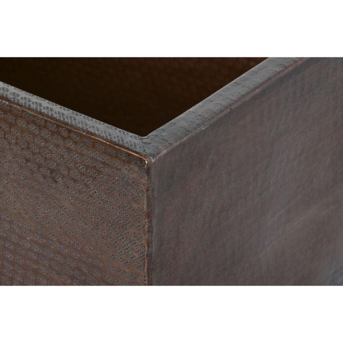 Set de Maceteros Home ESPRIT Dorado Aluminio 100 x 43 x 40 cm 2 Set de Maceteros Home ESPRIT Dorado Aluminio 100 x 43 x 40 cm 2