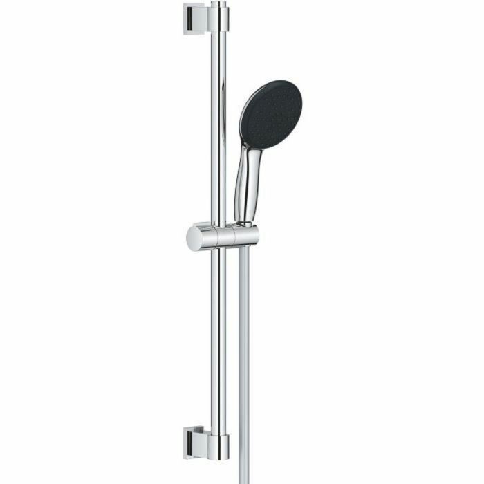 Grohe 27948001 Set de Ducha Vitalio Start 110 con Rociador de 2 Chorros, Barra 60cm y Flexo 1.75m - Cromo