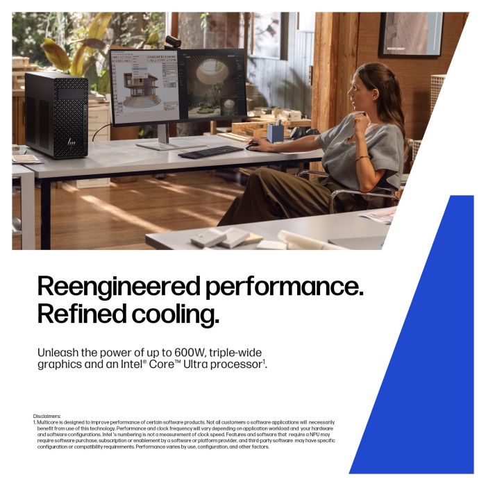 HP Z2 Tower G1I CU9 285K/64GB/2TB/RTX4000Ada/W11Pro Estación de Trabajo Profesional con RTX 4000 Ada y Windows 11 Pro