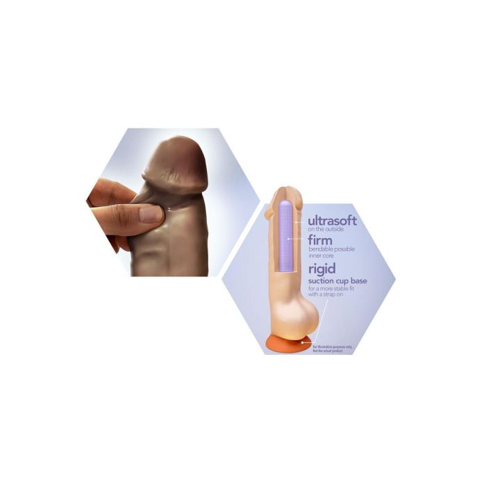 Consolador Realista Blush Dr Skin TPE Ø 5 cm (21,5 cm) 3 Consolador Realista Blush Dr Skin TPE Ø 5 cm (21,5 cm) 3
