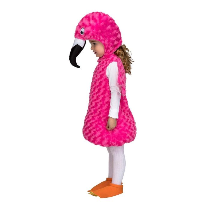 Disfraz flamenco peluche talla 12-24 m 4 Disfraz flamenco peluche talla 12-24 m 4