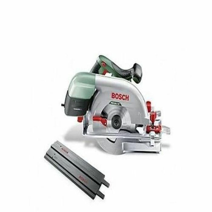 Bosch PKS 66-2AF Sierra Circular 1600W, 66 mm, Corte Preciso, CleanSystem con Absorción de Polvo y Mango Ergonómico
