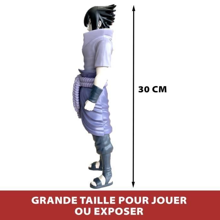 Figura articulada grande - BANDAI - Anime Heroes - Naruto Shippuden - Mega Figura Anime Heroes 30 cm - Sasuke Uchiha 2 Figura articulada grande - BANDAI - Anime Heroes - Naruto Shippuden - Mega Figura Anime Heroes 30 cm - Sasuke Uchiha 2