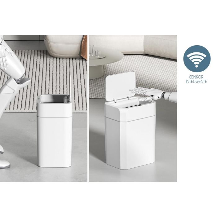 Papelera Plastico Sensor 12L Basic Home (6 Unidades) 11 Papelera Plastico Sensor 12L Basic Home (6 Unidades) 11