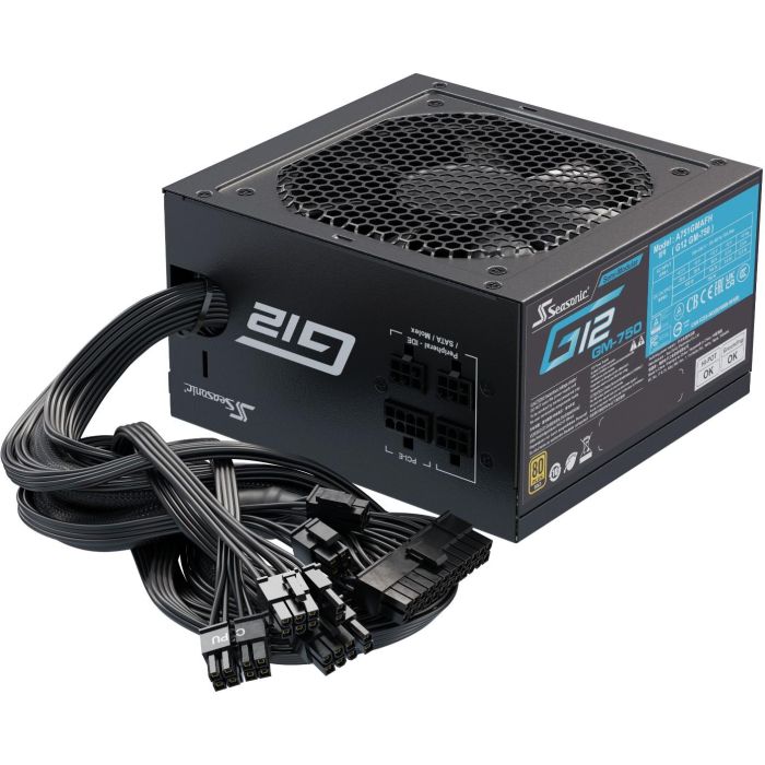 Sea Sonic SSR-750M Fuente de Alimentación 750W 80 PLUS Gold Semi-Modular ATX para PC 3