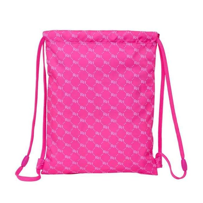 Mochila Saco Infantil Rainbow High Fucsia 26 x 34 x 1 cm 2