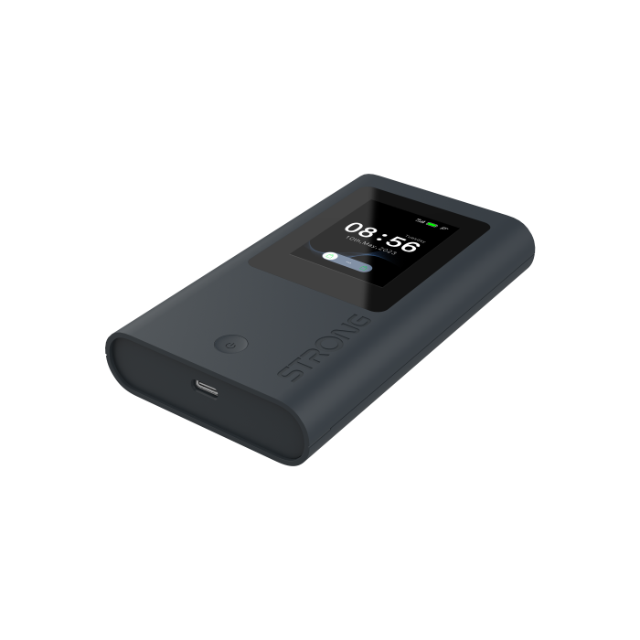 Strong 5GMIFIAX1800 Enrutador Inalámbrico Portátil 5G Wi-Fi 6 (802.11ax) Doble Banda (2.4/5 GHz) 1201 Mbps Negro 1 Strong 5GMIFIAX1800 Enrutador Inalámbrico Portátil 5G Wi-Fi 6 (802.11ax) Doble Banda (2.4/5 GHz) 1201 Mbps Negro 1