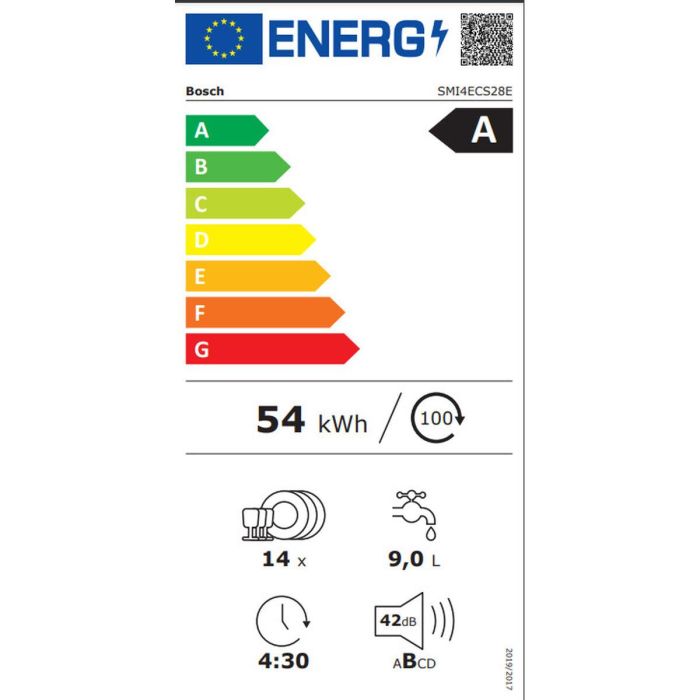 Lavavajillas BOSCH SMI4ECS28E 1 Lavavajillas BOSCH SMI4ECS28E 1