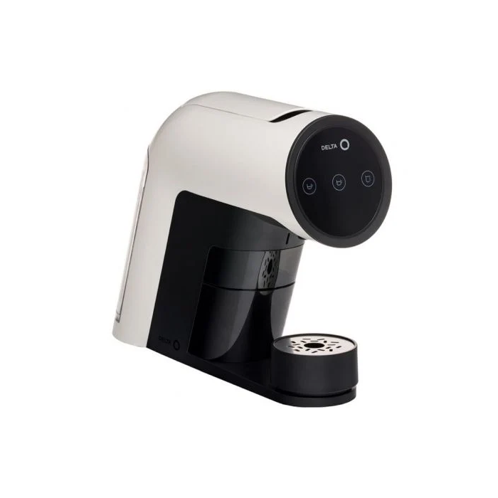 Delta Cafetera de Cápsulas IconiQ Blanco, Pantalla Táctil, 19 Bar, 1200 W, 10 Cápsulas Usadas 2