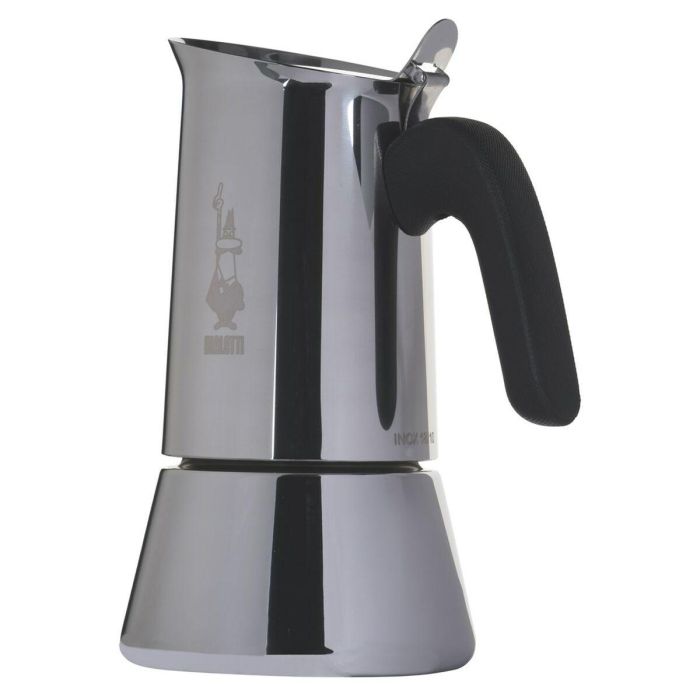 Cafetera italiana + 1 Café Perfetto Moka Classico - BIALETTI - VENUS - 6 tazas - 0,30 L - Paquete de 250 g - Plata 4