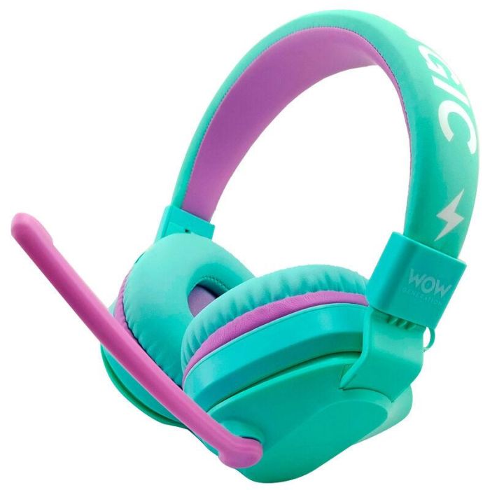 WOW GENERATION Auriculares Inalambricos Bluetooth para Niña con Microfono Incorporado Efecto WOW 1