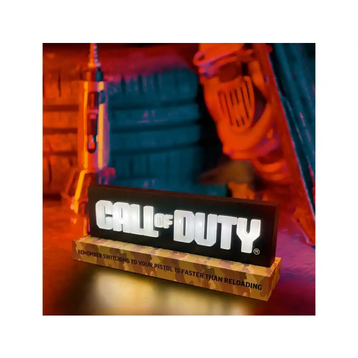 Wondee Call of Duty Lámpara Gaming de Capuchón, 5W, Batería y Cable, 475 Lm 4