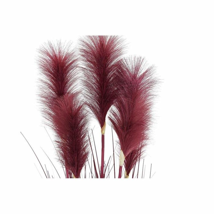 Planta DKD Home Decor Burdeos Naranja 30 x 106 x 30 cm (2 Unidades) 2 Planta DKD Home Decor Burdeos Naranja 30 x 106 x 30 cm (2 Unidades) 2