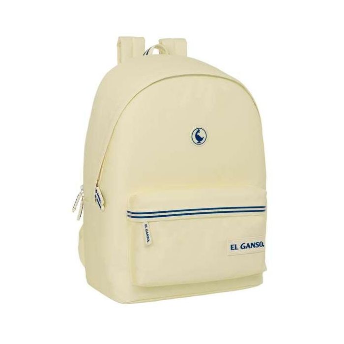 Mochila para Portátil El Ganso Basics Beige 31 x 44 x 18 cm
