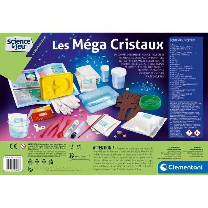 CLEMENTONI - 52490 - Los mega cristales 4 CLEMENTONI - 52490 - Los mega cristales 4