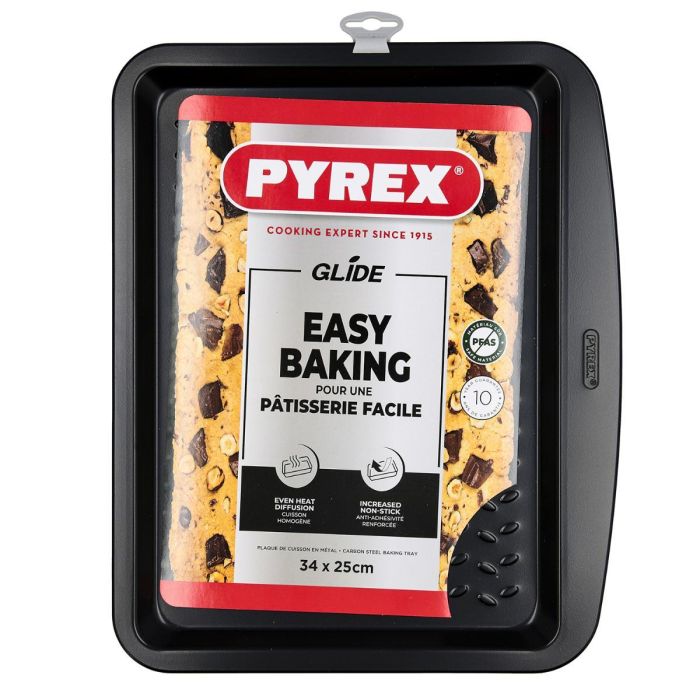 Bandeja Horno Acero Glide Pyrex® 34x25 cm 1