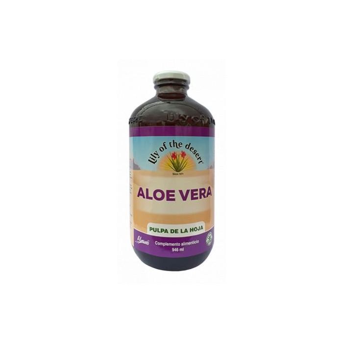 Zumo De Aloe Vera Pulpa Hoja 946 Ml