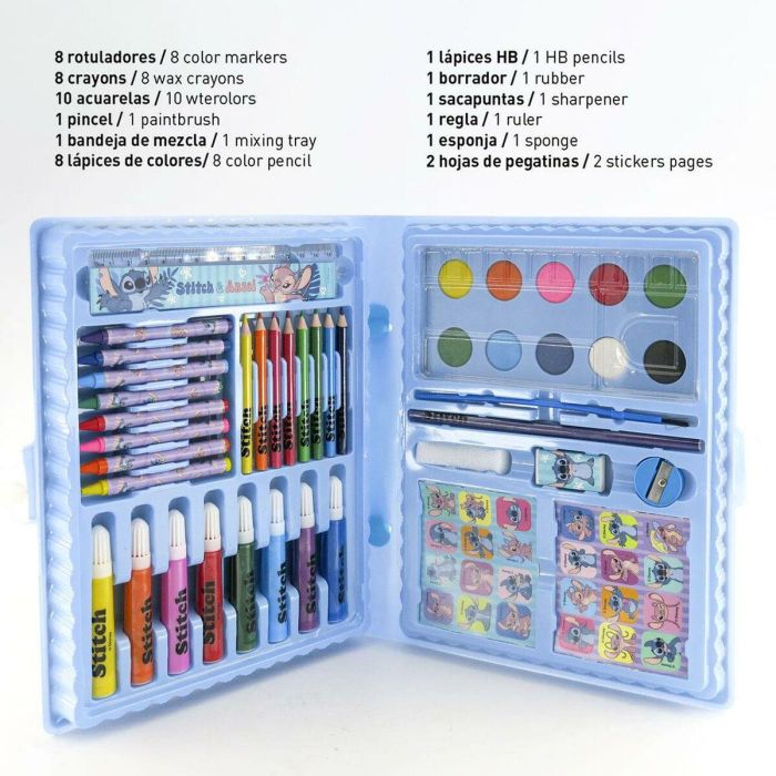 Set de Dibujo Stitch 26,7 x 45,3 x 3 cm 3 Set de Dibujo Stitch 26,7 x 45,3 x 3 cm 3