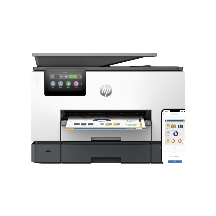 HP OfficeJet Pro 9130b - Impresora Multifuncional 4 en 1, Color, 25 ppm Negro/19 ppm Color, WiFi, Fax 1 HP OfficeJet Pro 9130b - Impresora Multifuncional 4 en 1, Color, 25 ppm Negro/19 ppm Color, WiFi, Fax 1