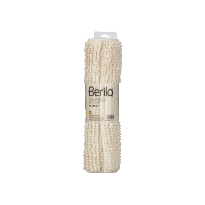 Alfombra Baño Blanca 40X60Cm Berilo (12 Unidades) 2 Alfombra Baño Blanca 40X60Cm Berilo (12 Unidades) 2