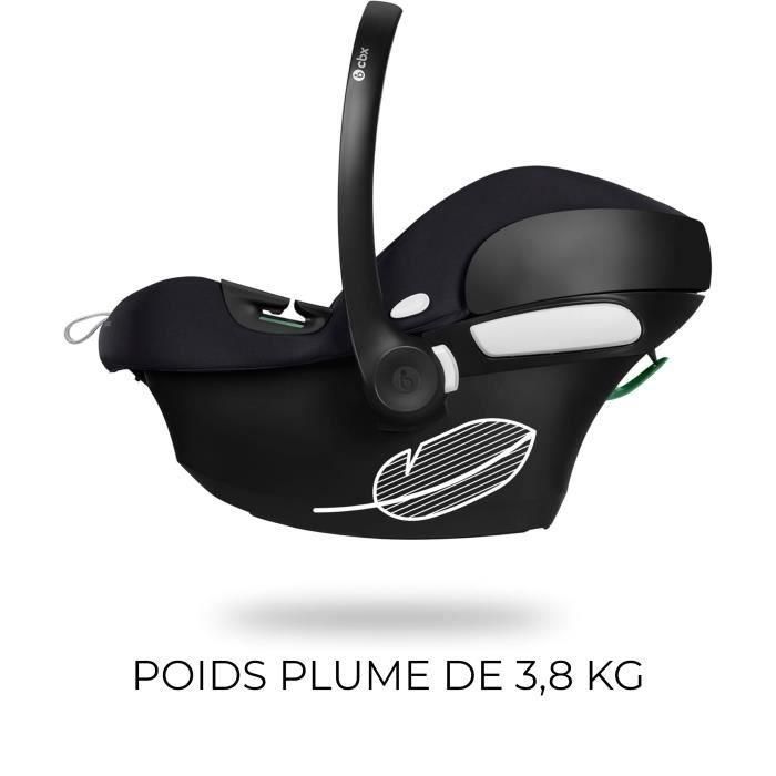 CYBEX Silla de Coche Aton B2 i-Size con Base One, 0-24 meses, Volcano Black. Máxima seguridad con protección lateral LSP y capota solar UPF50+. 5 CYBEX Silla de Coche Aton B2 i-Size con Base One, 0-24 meses, Volcano Black. Máxima seguridad con protección lateral LSP y capota solar UPF50+. 5