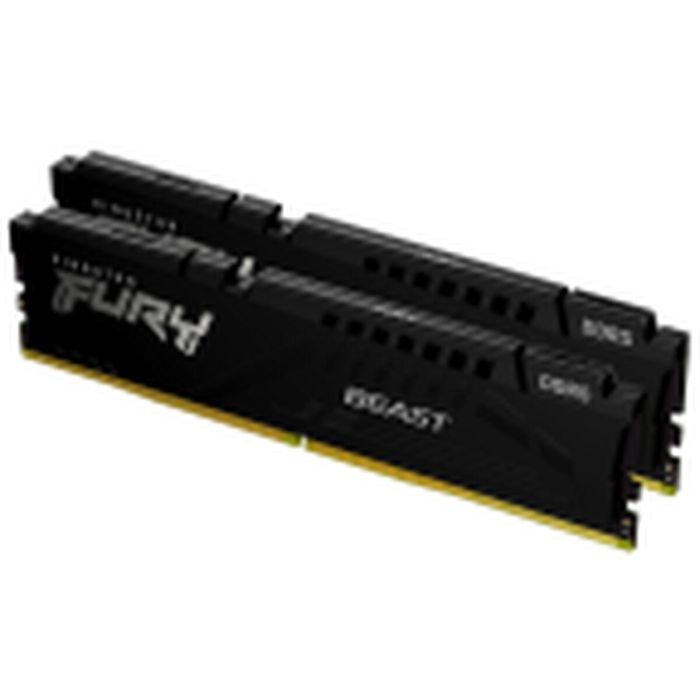Kingston FURY Beast Módulo de Memoria DDR5 16GB (2x8GB) 5600 MT/s CL36 para PC Intel XMP 3.0 AMD EXPO con Disipador Bajo Perfil Kingston FURY Beast Módulo de Memoria DDR5 16GB (2x8GB) 5600 MT/s CL36 para PC Intel XMP 3.0 AMD EXPO con Disipador Bajo Perfil