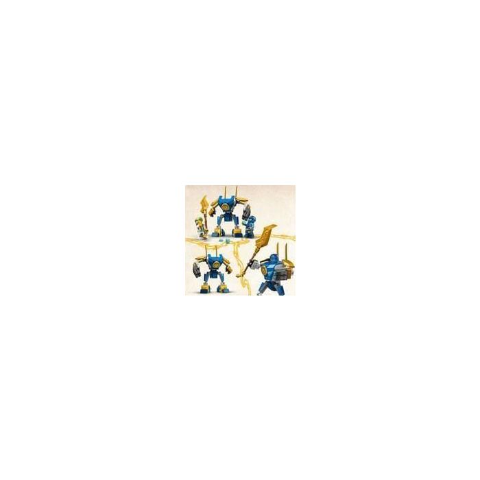 LEGO 71805 Pack de Combate: Meca de Jay Ninjago | Juguete de Construcción con Meca Articulado, Espada y Cañones, 4 Minifiguras 2