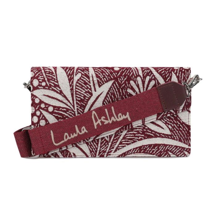 Bolso Mujer Laura Ashley CRESTON-FLOWER-CLARET-RED Gris 24 x 13 x 3 cm 0 Bolso Mujer Laura Ashley CRESTON-FLOWER-CLARET-RED Gris 24 x 13 x 3 cm 0