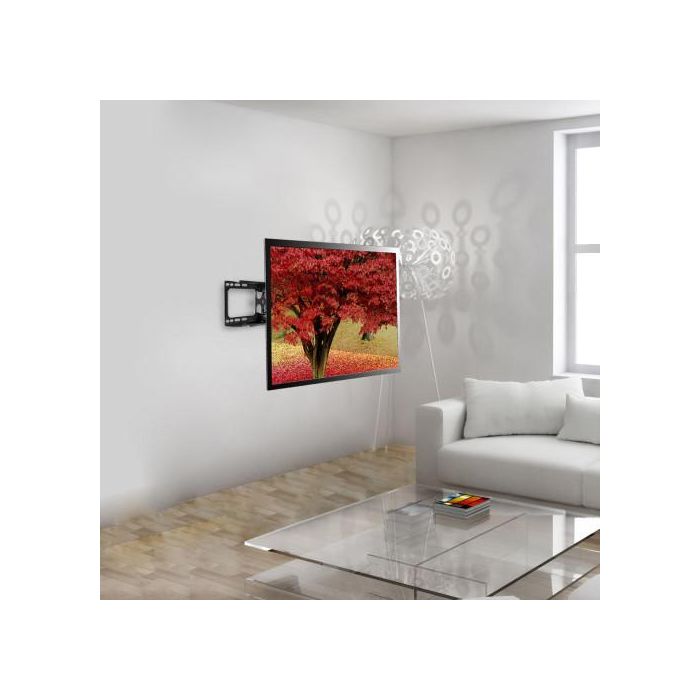 Ewent EW1526 Soporte de Pared Articulado para TV 37-70", VESA 75x75-600x400, Inclinable, Giro, Curvos, 40 kg, Negro 5 Ewent EW1526 Soporte de Pared Articulado para TV 37-70", VESA 75x75-600x400, Inclinable, Giro, Curvos, 40 kg, Negro 5