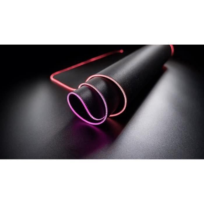 Alfombrilla de ratón para juegos RGB ultragrande - TURTLE BEACH - Sense AIMO XXL - Negro 3 Alfombrilla de ratón para juegos RGB ultragrande - TURTLE BEACH - Sense AIMO XXL - Negro 3