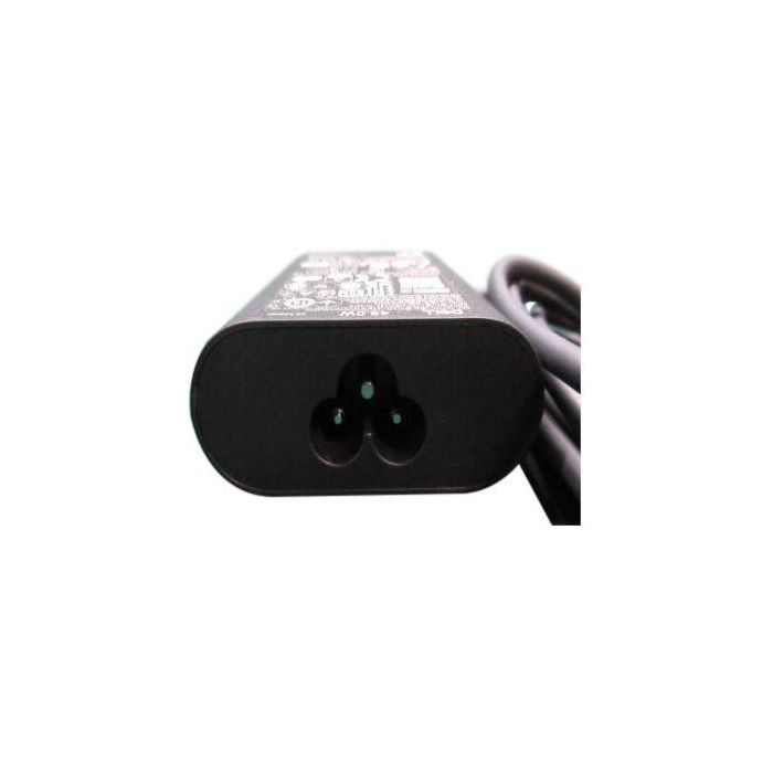 Dell Adaptador de corriente AC 45W USB-C para portátiles Dell (XPS 13, Latitude) con 3 Pines, Multi-Voltaje y Cable C6