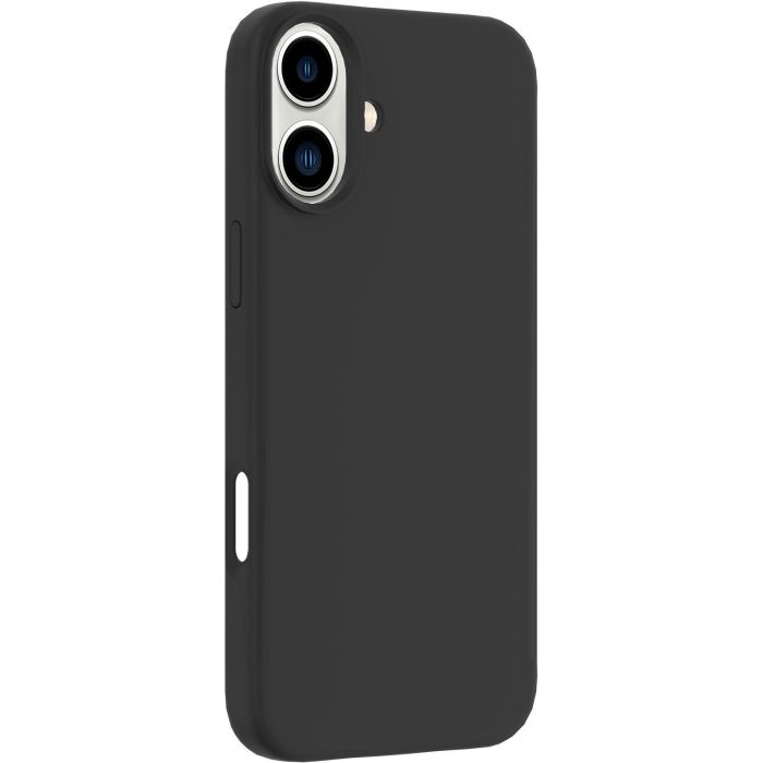 eSTUFF iPhone 16 INFINITE RIGA Silicone Cover - Black - 93% recycled material 1 eSTUFF iPhone 16 INFINITE RIGA Silicone Cover - Black - 93% recycled material 1