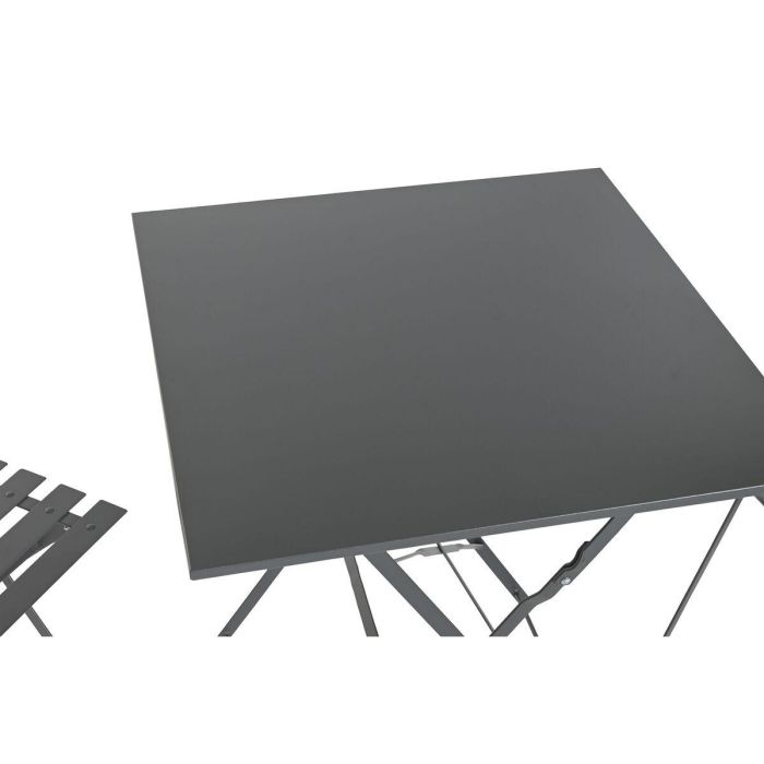 Mesa Terraza Y Jardin DKD Home Decor Gris 60 x 71 x 60 cm Set de 3 8