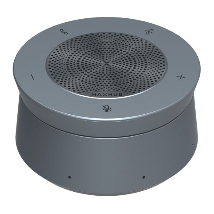 MAXHUB UC BM45 Altavoz para PC USB Tipo C Gris, rango de frecuencia 100-20000 Hz, conectividad alámbrica
