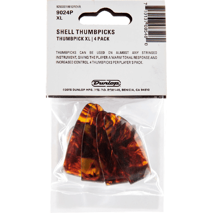 Dunlop Pack 4 Púas Dedo Talla XL 3