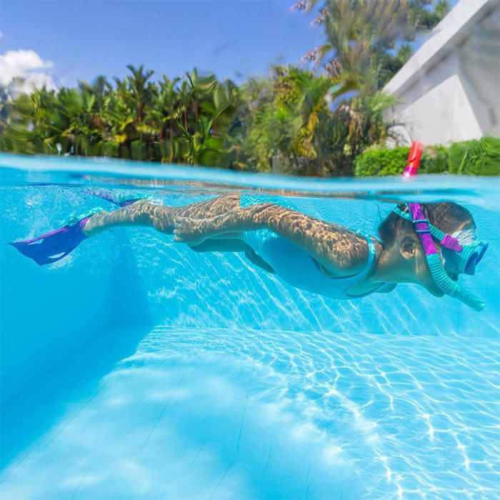 Gafas de Buceo con Tubo y Aletas Bestway 37-41 1 Gafas de Buceo con Tubo y Aletas Bestway 37-41 1