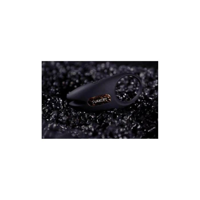 Anillo para el Pene Svakom Negro 8 Anillo para el Pene Svakom Negro 8