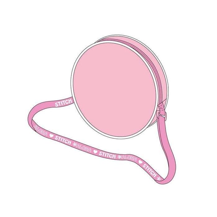 Cerdá Bolso 3D Stitch para Niñas, con Cremallera y Dimensiones 13 x 13 x 4 cm, Ideal para Niñas a partir de 3 Años 1