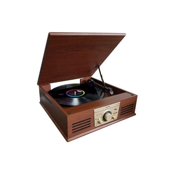 Tocadiscos Sunstech PXR32/ Bluetooth/ Radio FM/ Conversor a MP3 Tocadiscos Sunstech PXR32/ Bluetooth/ Radio FM/ Conversor a MP3