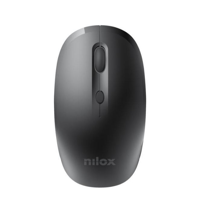 Nilox NXMOWI4003 Ratón Inalámbrico 2400 DPI 4 Botones Negro