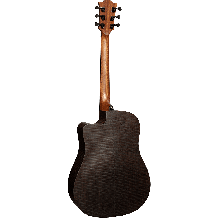 LAG Guitarra Acústica Electroacústica Dreadnought Cutaway A/E Natural Satinado Sauvage Lag 3