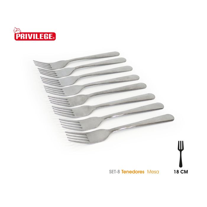 Set de 8 Tenedores Privilege para Mesa (24 Cajas) 1 Set de 8 Tenedores Privilege para Mesa (24 Cajas) 1