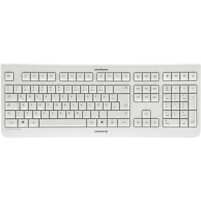 Cherry KW 3000 Teclado Inalámbrico Gris Pálido [DE]