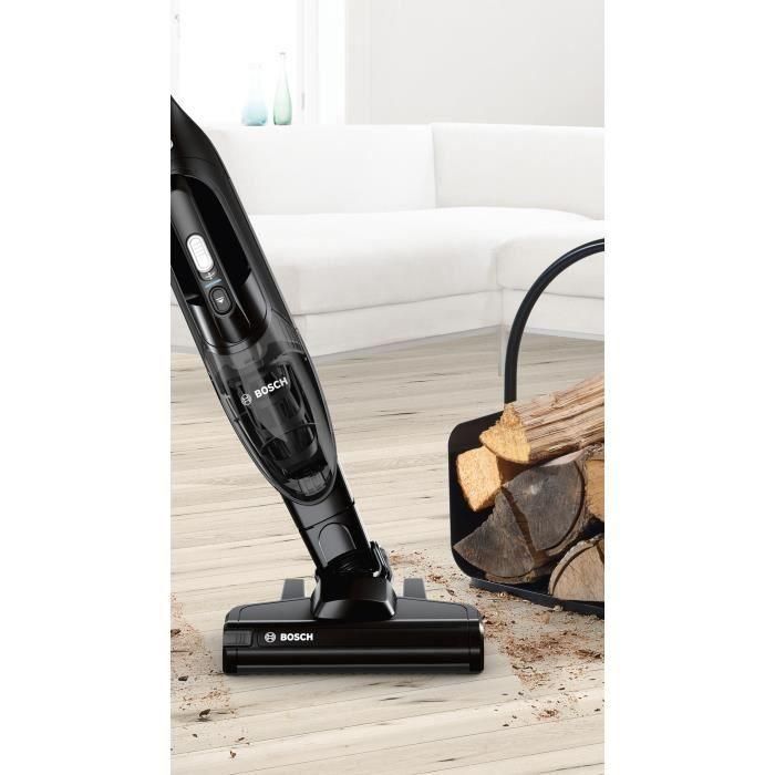 Aspirador recargable de varilla negra de 20 V 2 Aspirador recargable de varilla negra de 20 V 2