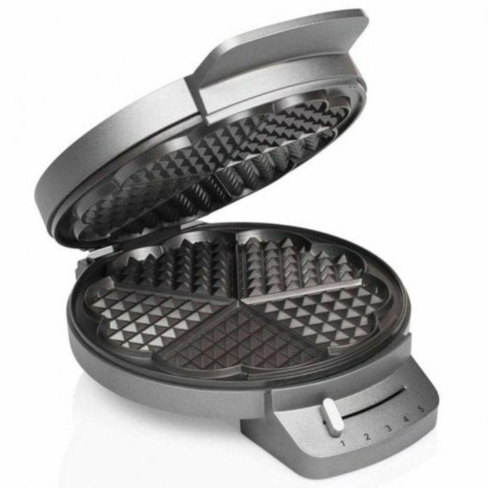 Gofrera Princess Princess 132380 1200 W Negro Plateado Acero 0 Gofrera Princess Princess 132380 1200 W Negro Plateado Acero 0